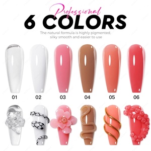 JTING - Gel Constructor Sólido en 6 Colores, 15 ml, Antiadherente, para Esculpir Uñas en 3D, Esmalte de Gel para Arte de Uñas, Extensión de Uñas en Salón - Product Image 2