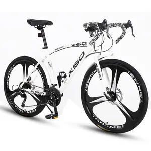 Cheap men racing bicycle 700C aluminium alloy frameset hydraulic disc brake road bike for adults