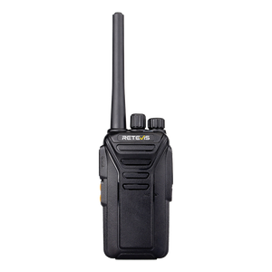 Radio professionnelle Retevis RT27 sans licence FRS ou PMR446, design compact, charge USB, interférences réduites. - Product Image 1
