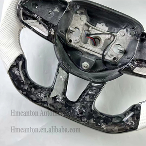 Vô lăng xe hơi Dodge Challenger SRT, chất liệu sợi carbon giả da đục lỗ cao cấp - Product Image 5