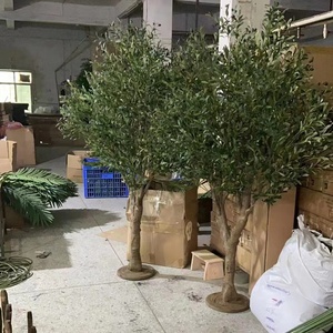 Albero <span class=keywords><strong>di</strong></span> Ulivo Artificiale per Decorazione <span class=keywords><strong>di</strong></span> Casa, Ufficio, Centro Commerciale e Negozi, Grande Albero <span class=keywords><strong>di</strong></span> Ulivo Finto - Product Image 6