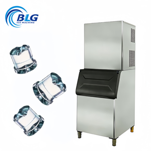 Macchina per Ghiaccio Commerciale BLG di Grande Capacità, Produzione 300kg in 24 Ore, Cubetti di Ghiaccio a Scioglimento Lento per Bar - Product Image 2