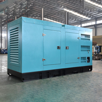 Générateur diesel silencieux portable triphasé 150 kVA 200 kW 50 kW avec ATS, démarrage électrique 1800 tr/min, refroidissement par eau