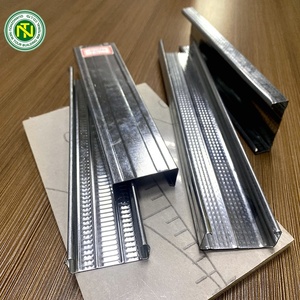 Accessori per pannelli per soffitti in gesso <span class=keywords><strong>profilo</strong></span> in metallo zincato per controsoffitti CD 60 UD 28 - Product Image 3