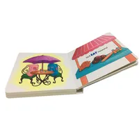 Custom Print Cardboard Book for Kids, Picture, Coloring