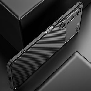 <span class=keywords><strong>Coque</strong></span> souple en TPU souple et antichoc pour <span class=keywords><strong>Sony</strong></span> <span class=keywords><strong>Xperia</strong></span> 1 IV, <span class=keywords><strong>coque</strong></span> <span class=keywords><strong>de</strong></span> téléphone portable en Fiber <span class=keywords><strong>de</strong></span> carbone, Texture résistante aux chocs, offre spéciale - Product Image 4