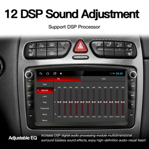 CarPlay Auto Stereo 2 DIN Android pour Mercedes Benz W209 <span class=keywords><strong>CLK</strong></span> W203 W463 <span class=keywords><strong>W208</strong></span> Car Radio Multimedia HeadUnit RDS GPS - Product Image 3