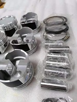 Pistons forgés sur mesure Adracing pour Toyota 2JZ 2JZGTE 2JZ-GTE Supra MK4 JZA80 Twin Turbo 86 mm 86,5 mm 87 mm 9:1