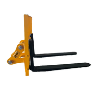 Personnaliser les pièces de machines de construction de haute qualité Fourche de levage de palettes pour excavatrice