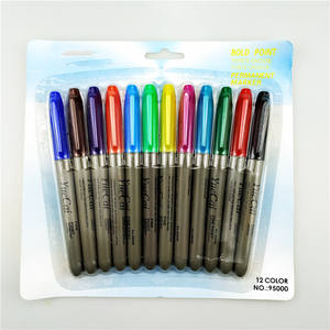 Juego de Marcadores Permanentes OEM de 12/24 Colores, Estilo Oficina, en Blister - Product Image 2