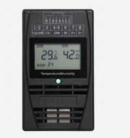 Capteur de température et d'humidité Modbus RTU RS485 IP54 étanche, certification CE pour l'intégration BMS/BAS, centres de données XW-TH-B