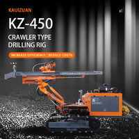 KZ-450 Perceuses minières sur chenilles Perceuse spectrale durable Perceuse photovoltaïque Vente en gros d'usine
