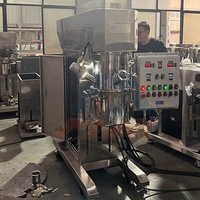Mélangeur planétaire double sous vide anti-explosion de 10 L avec revêtement en téflon PTFE et disperseur pour l'industrie pharmaceutique