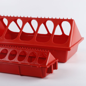 20 Löcher Kunststoff Geflügel Feeder & Trinker-Huhn Wachtel Küken Taube Fütterung Trog für die Farm - Product Image 3