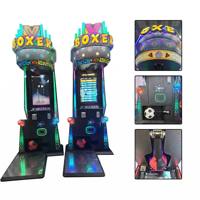 Machine d'arcade de sport d'intérieur multi-styles, à monnayeur, jeu de boxe et de frappe, testeur de force de boxe pour parc d'attractions