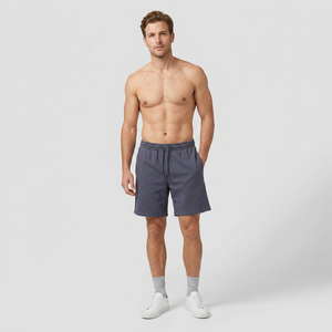 Nouveaux shorts de sport pour hommes en molleton 100% coton, essentiels pour la course à pied en été - Product Image 2