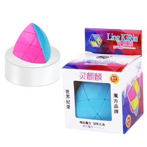 Ling Kirin Zongzi Shaped 3x3 Magic <b>Cube</b> <b>Puzzle</b> Toy For Kids And Teens Brain Training Gift - Product Image 1