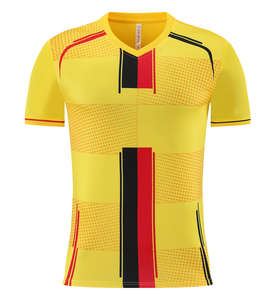 Setelan jersey sepak bola kustom dewasa desain baru 2025 pakaian seragam tim sepak bola cepat kering bersirkulasi udara layanan OEM Transfer panas - Product Image 6