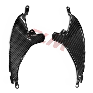 100% Piezas de motocicleta personalizadas de fibra de carbono completa paneles laterales traseros para KAWASAKI Ninja <span class=keywords><strong>H2</strong></span> <span class=keywords><strong>SX</strong></span> 2018 + - Product Image 1