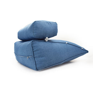 Tianyuexu — coussin de <span class=keywords><strong>voiture</strong></span> en forme de Triangle, <span class=keywords><strong>pour</strong></span> le <span class=keywords><strong>dos</strong></span>, canapé, oreiller, mousse, <span class=keywords><strong>pour</strong></span> adultes, Logo personnalisé utilisé, Polyester/lin - Product Image 5