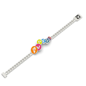 Pulsera Cubana STAY PLAYFUL, Diseño de Eslabones Cubanos Hecho a Mano, Acabado Pulido de Alta Calidad, Joyería de Moda Moderna y Atrevida - Product Image 2