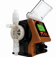 Bomba Dosificadora Digital Personalizada con Motor Paso a Paso VX30 Marrón, 30L/H, 4 Bar, IP65, RS485 Modbus, 4-20mA, para Alimentación Química en Torres de Refrigeración, OEM