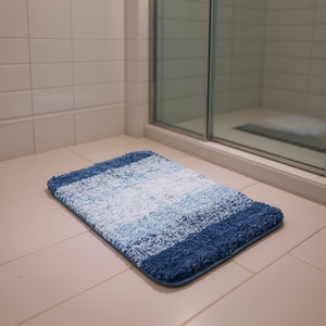 พรมเช็ดเท้าไมโครไฟเบอร์เนื้อนุ่ม ซึมซับน้ำได้ดี ขนาด 30x20 ซม. แห้งเร็ว กันลื่น ซักเครื่องได้ ผลิตด้วยเครื่องจักร - Product Image 2
