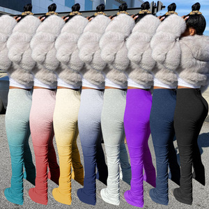 Las mujeres Top y apilados pantalones ropa de verano Streetwear conjuntos de manga corta Club trajes de mujer - Product Image 1