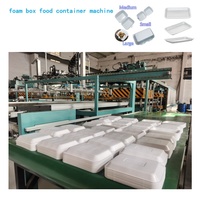 Machine à fabriquer des boîtes à pizza en mousse PS, nouvelle ligne de production automatique de plateaux jetables, de plateaux à œufs