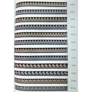 Nouveau tissu en dentelle jacquard argenté métallique de haute qualité, écologique, avec motif brodé, style africain fantaisie pour robes - Product Image 1
