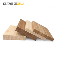 Tablero de mesa de bambú sólido, panel de madera de bambú laminado cruzado, hoja de madera contrachapada de bambú preacabada de 34 pulgadas, 4x8