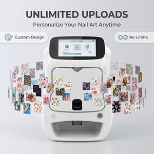 स्मार्ट स्याही कारतूस के साथ सनविन उच्च-रिज़ॉल्यूशन 3 डी नाखून कला प्रिंटर के साथ डिय और पेशेवर उपयोग के लिए फास्ट प्रिंटिंग पोर्टेबल डिजाइन - Product Image 4
