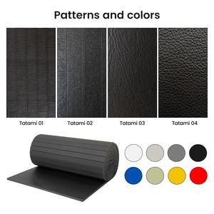 Tapete Enrollable para Jiu-Jitsu, Boxeo, Lucha Libre, BJJ, Judo y Entrenamiento de MMA, con Logotipo Personalizado, Conexión de Velcro, Ideal para Gimnasio y Uso Doméstico - Product Image 5