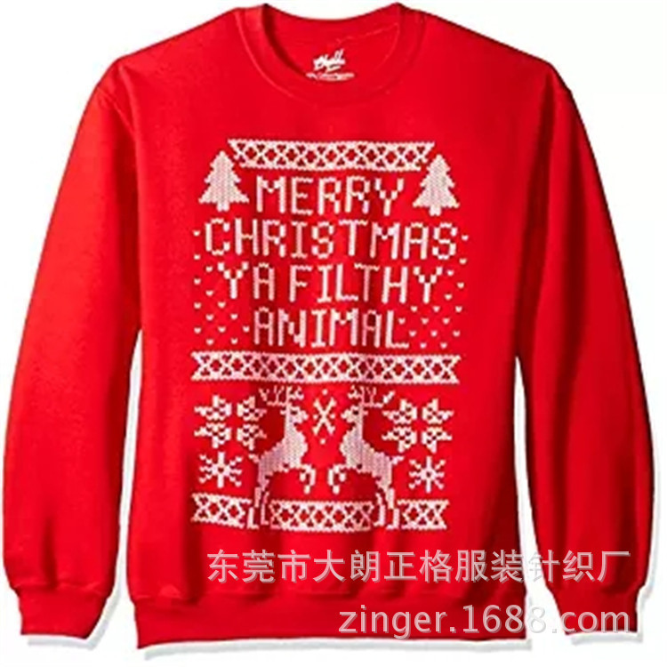 Style de lettre rouge de Noël