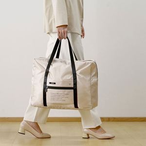 Sacs de sport imperméables unisexes en gros, sacs de voyage pliables pour vêtements, sacs de voyage en polyester pliables - Product Image 6