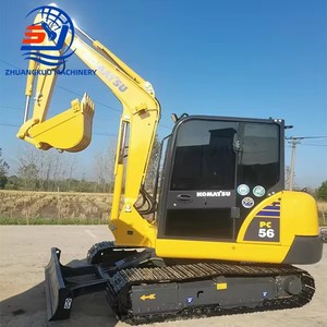 Miniexcavadora Komatsu PC56 Usada Original de Japón, Excavadora Hidráulica de 5 Toneladas PC56-7 - Product Image 1