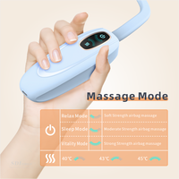 China Großhandel Hochwertige vibrierende elektrische Heizung Luft kompression Kopf massage gerät