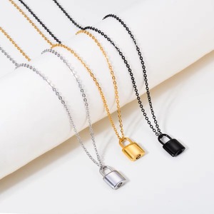 Nouveau style pendentif mini cadenas en acier inoxydable pour cendres, bijou commémoratif, collier urne pour cendres - Product Image 3