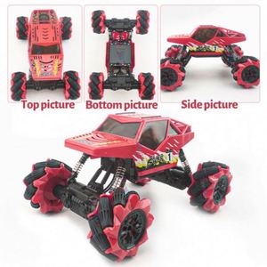 High-Speed 4WD <b>RC</b> Car LED Lights Dual-Mode Free Rotation Hand Sensor Remote <b>Control</b> Auto Drift Sprayed 2.4G Radio <b>Control</b> Toys - Product Image 3