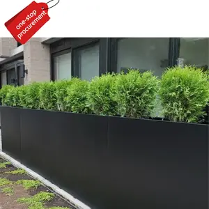 Aluminium Metalen Bloem Plantenbak Outdoor Grote Aangepaste Diy Stand Poedercoating Planter