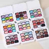 Éponges pour Gel Polish – Palette 9 Couleurs, 12 Couleurs – Kit de Mélange Ombré pour Peinture Dégradée – Non Toxique, Sans Essuyage, Séchage UV/LED