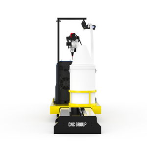 Brazo Robótico Industrial MOKA con Riel de Desplazamiento Personalizado, Robot de Soldadura de 6 Ejes para Fabricación de Estructuras de Acero - Product Image 3