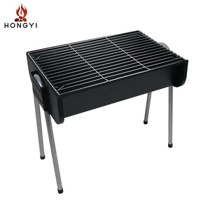 เตาปิ้งย่างพกพา HONGYI ขนาด 48x31x43 ซม. ทำจากสแตนเลสอเนกประสงค์ สำหรับปิ้งย่างกลางแจ้ง ปิ้งย่างไร้ควัน ไม่ติดกระทะ ใช้ถ่าน - Product Image 5