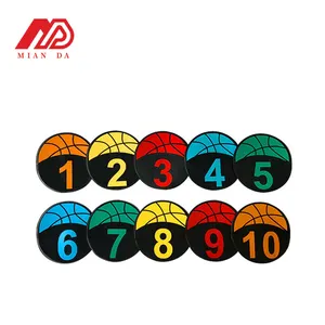 Basketball Wholesale Agility Training Disc Cone 23cm Diameter Basketball Plate Marker Disc