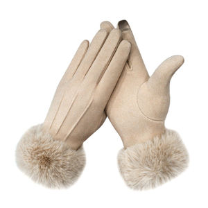 Guantes de Ciclismo Modernos con Pantalla Táctil, Transpirables, Casuales, para Uso Diario en Invierno, Material de Algodón/Spandex - Product Image 5