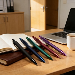 <span class=keywords><strong>Penna</strong></span> promozionale YF PEN YFA3477A con punta da 0,7 mm, inchiostro nero/blu, corpo in plastica galvanizzata, stampa UV/digitale - Product Image 4