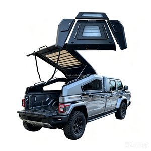 Hardtop de camionnette 4x4 en alliage d'aluminium à verrouillage manuel, étanche, pour Great Wall Poer Cannon Pao Isuzu DMAX - Product Image 6