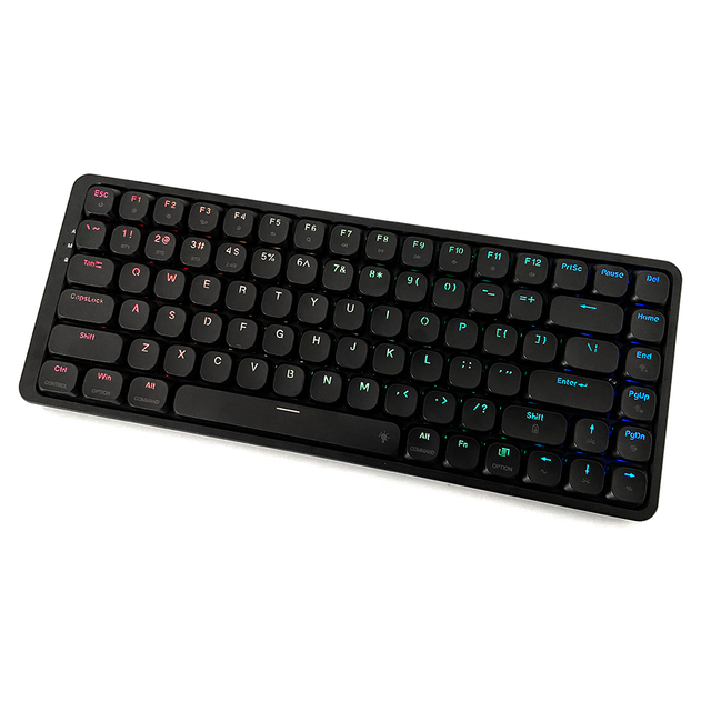 New Release 75% Mechanical Keyboard Ultra-Slim RGB Backlight Low Profile Rechargeable Wireless Keyboard