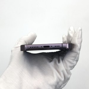 Deep Purple 128 Go pour <span class=keywords><strong>iPhone</strong></span> <span class=keywords><strong>14</strong></span> <span class=keywords><strong>Pro</strong></span> pour Apple Débloqué avec LTE Téléphone portable d'occasion Reconditionné - Product Image 3