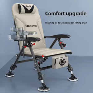 Chaise <span class=keywords><strong>de</strong></span> camping portable Alocs pour la plage, légère et pliable, idéale pour la randonnée, le camping, la pêche à la carpe - Product Image 2